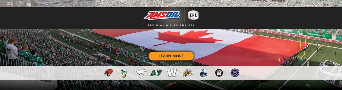 AMSOIL Official Oil Sponsor of the Canadian Football League