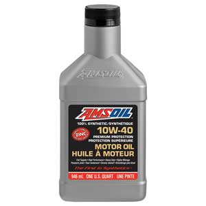 AMSOIL 10W-40 Synthetic Premium Protection Motor Oil